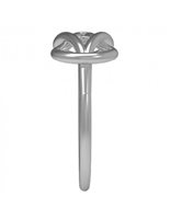 Anello Gemoro Donna in Oro bianco Diamante 0.05 Ct AB1055BIA - AB1055BIA